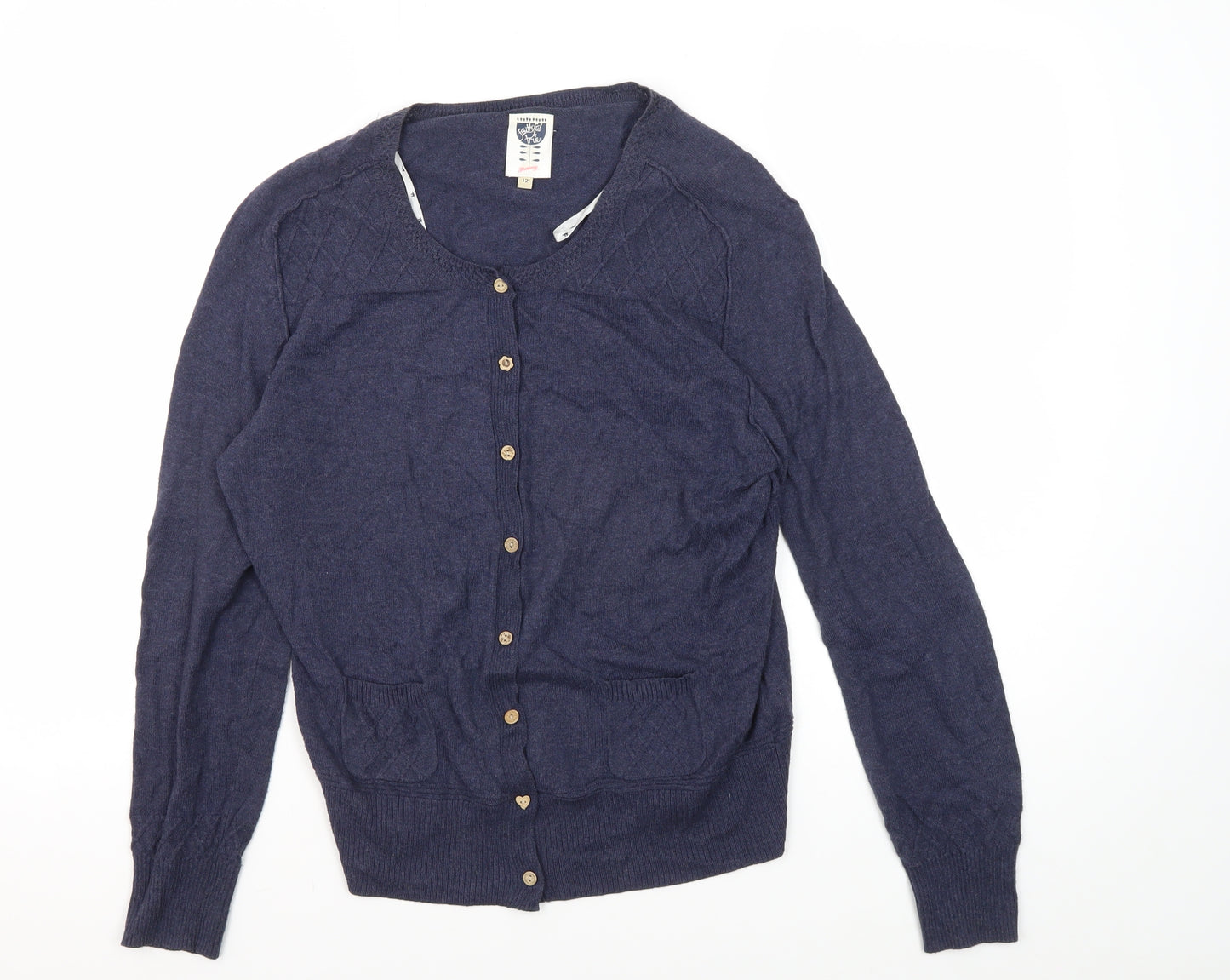 Faithful & True Women's Blue Cardigan Size 12