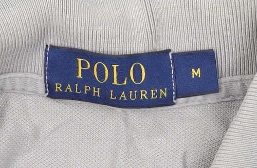 Polo Ralph Lauren Men's Grey Long Sleeve Polo M