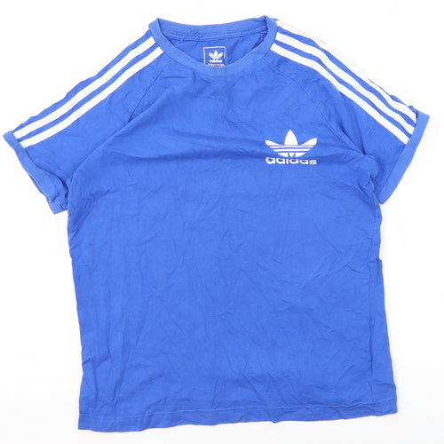 Adidas Boys Blue T-Shirt Sports Classic 13-14 Years