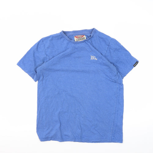 Tokyo Laundry Men's Blue Medium T-Shirt, Crew Neck, Short Sleeve