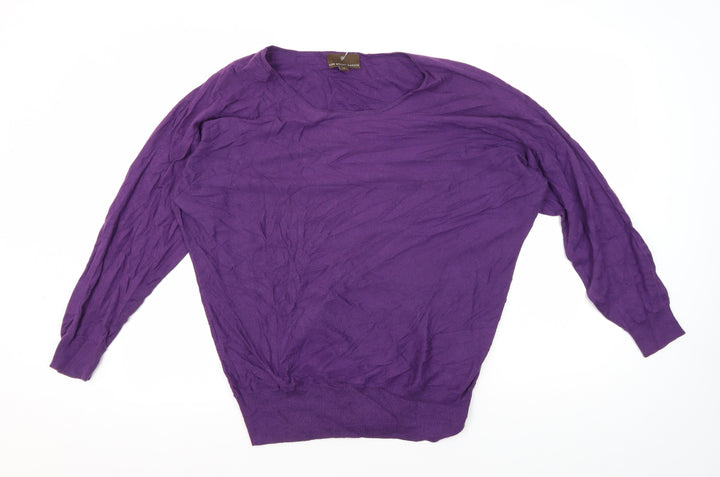 Fenn Wright Manson Women's Purple Knit Jumper Size 10
