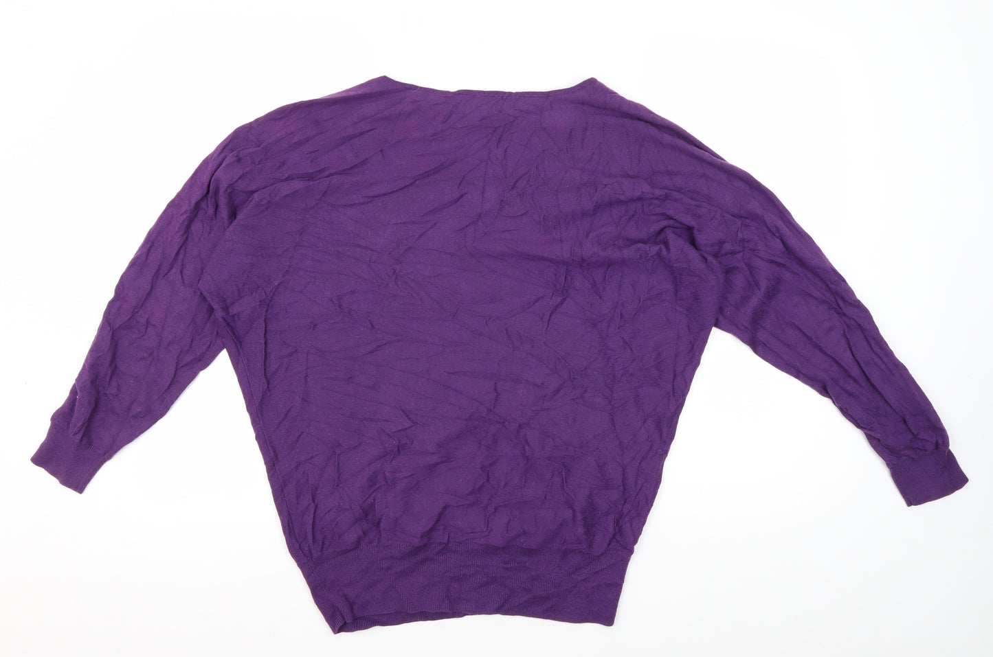 Fenn Wright Manson Women's Purple Knit Jumper Size 10