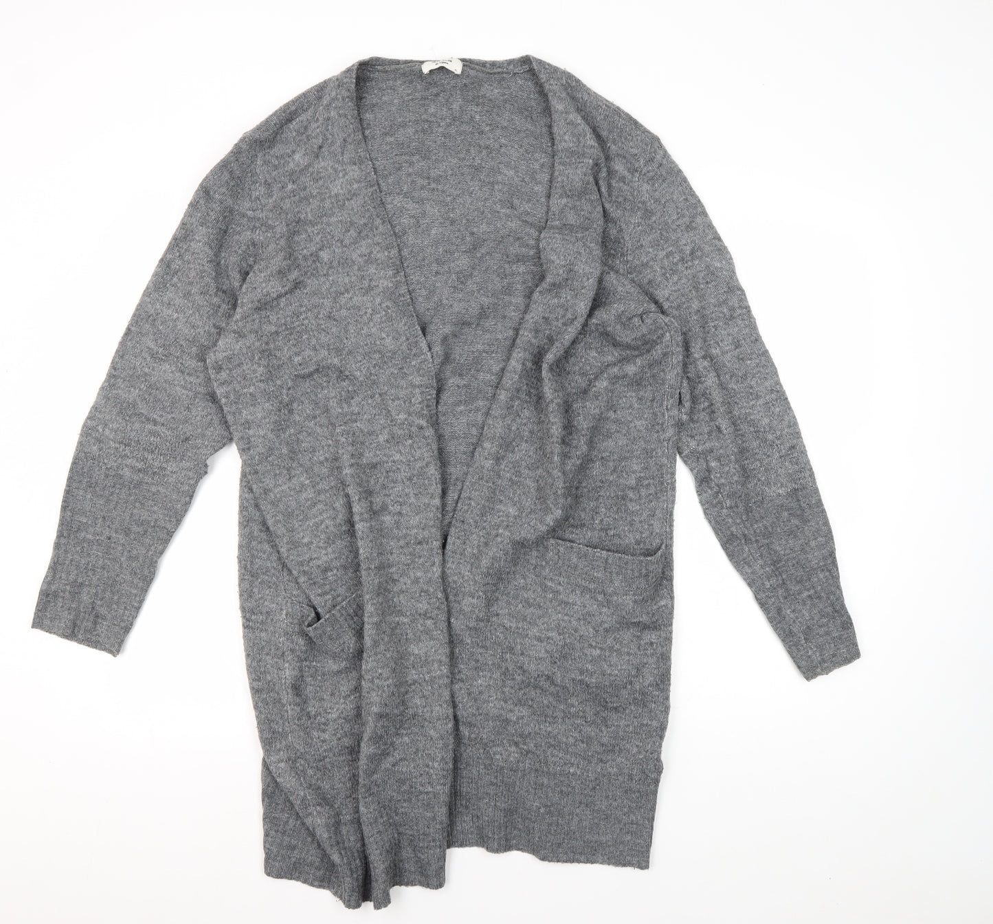 Jacqueline de Yong Women's Grey Long Cardigan Size XL
