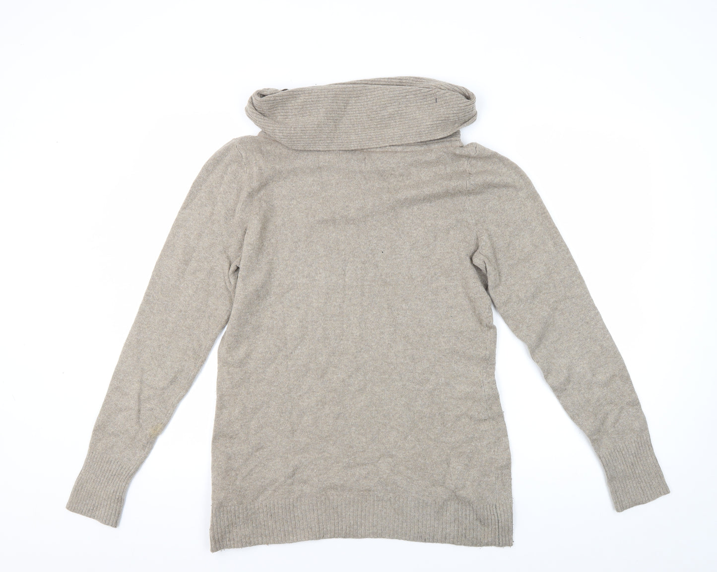Gap Beige Men's Pullover Jumper, Large, High Neck