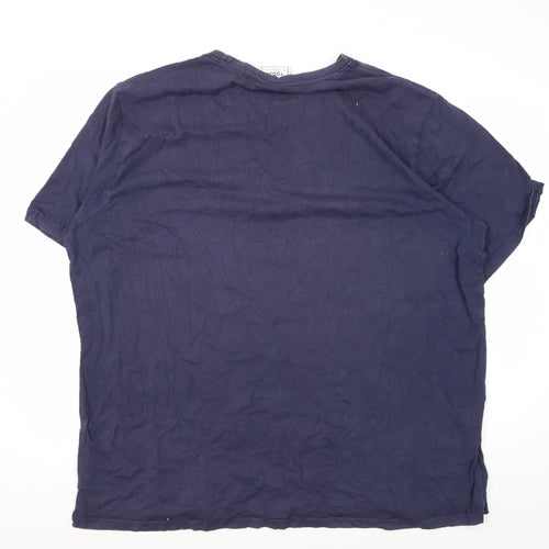 TOG24 Men's Blue Graphic T-Shirt 4XL