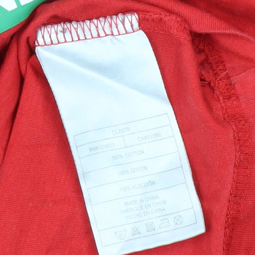 Coca-Cola Rugby World Cup 2015 Red T-Shirt Medium