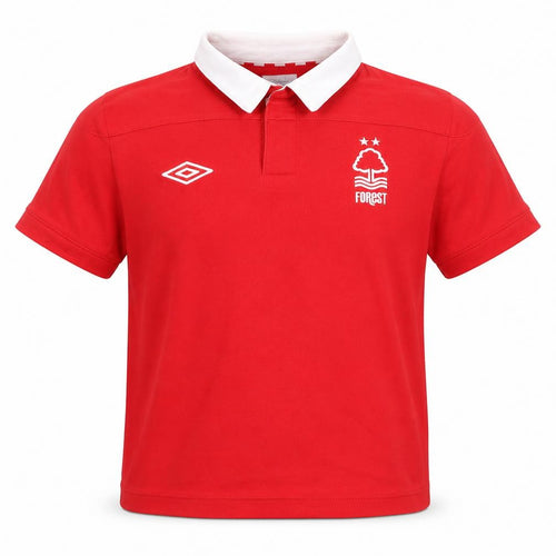 Umbro Boys Red Polo Shirt SB Sports Football Top