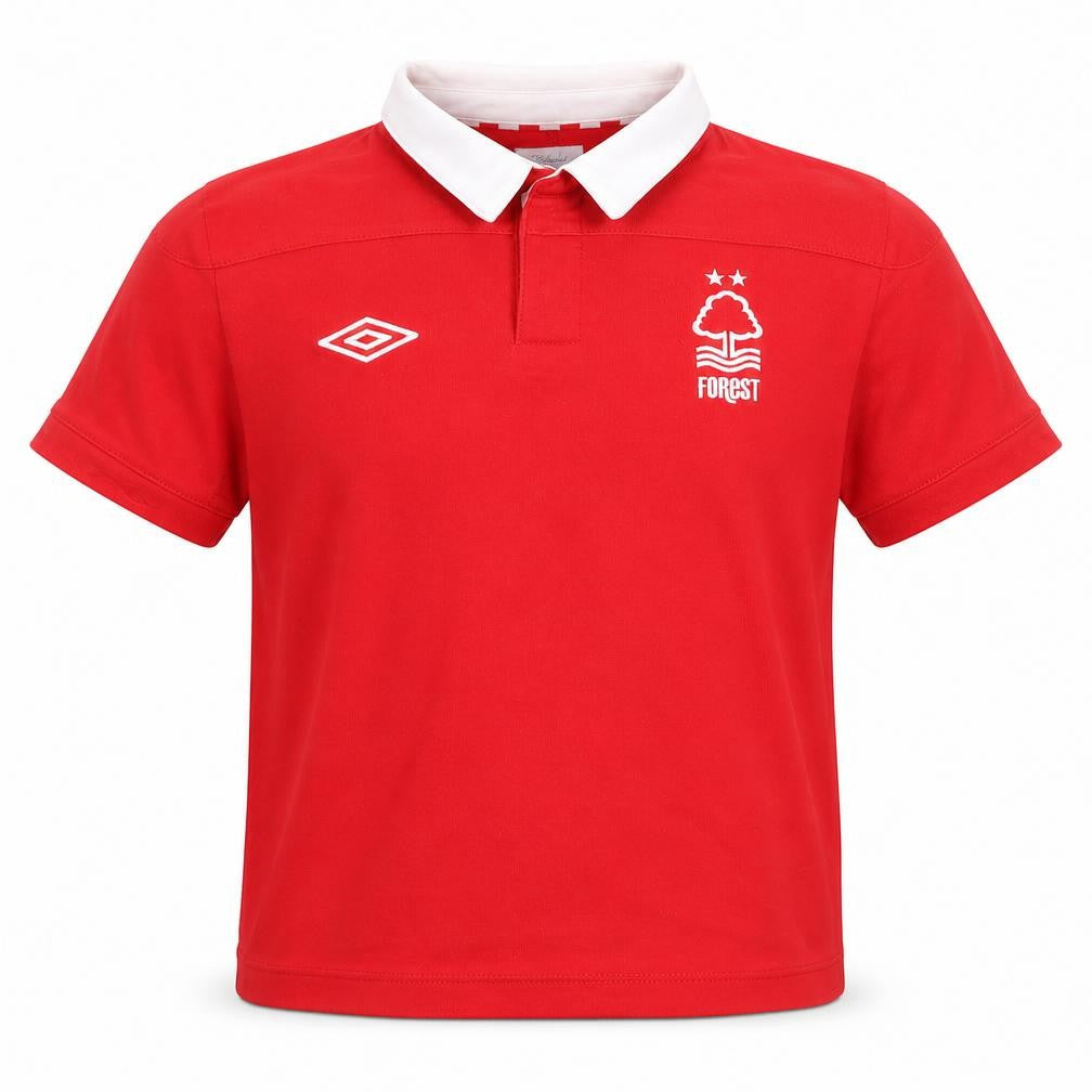Umbro Boys Red Polo Shirt SB Sports Football Top