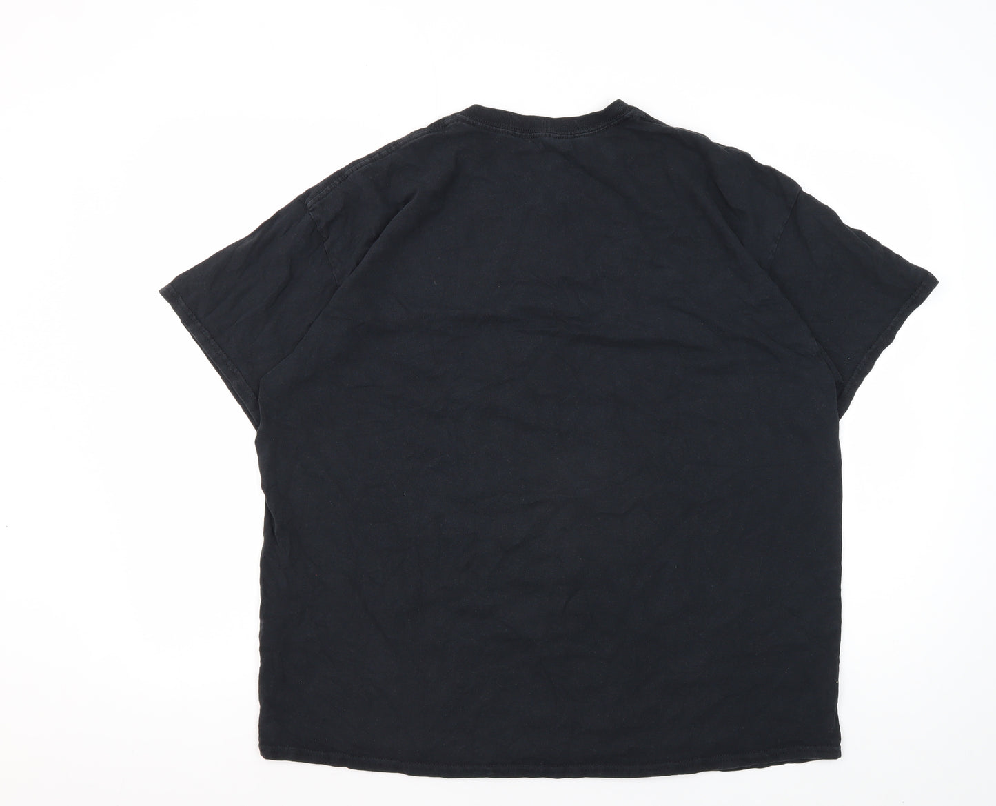Superman Men's XL Black Graphic T-Shirt