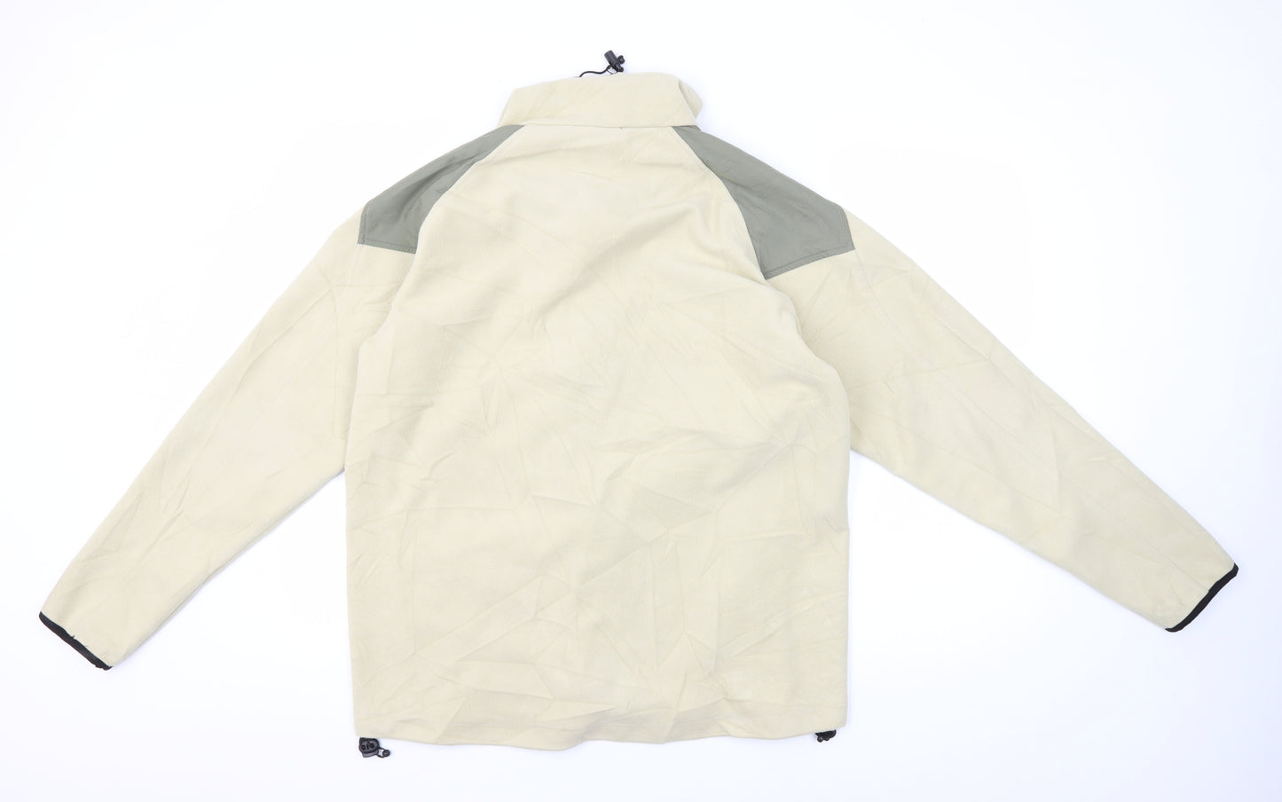 Crane Sports Men's Beige Soft Shell Jacket M Size Casual