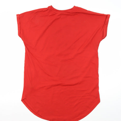Disney Women's Red Mickey Nightshirt Size 10-12