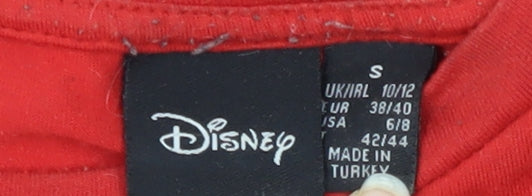 Disney Women's Red Mickey Nightshirt Size 10-12
