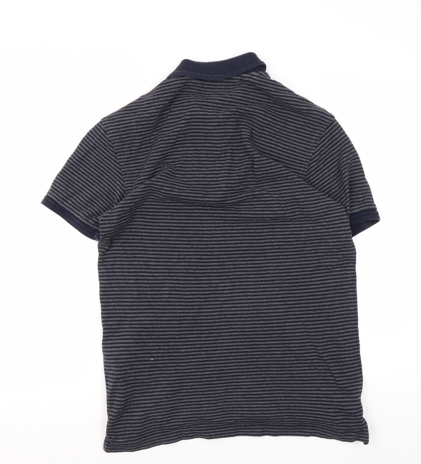Levi's Men's Blue Striped Polo Shirt S