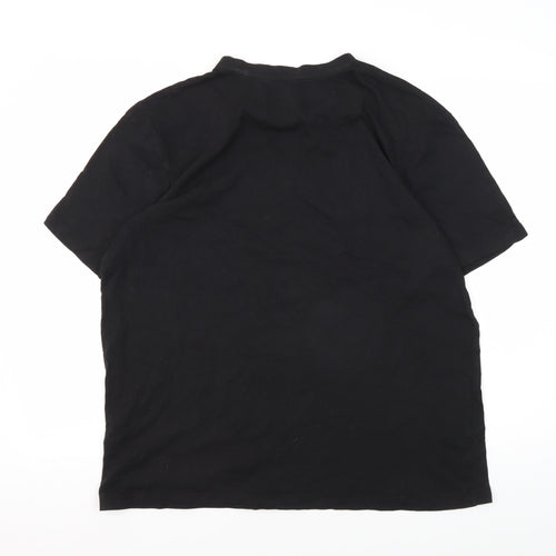 Netflix Stranger Things 2XL Black Hellfire T-Shirt Unisex