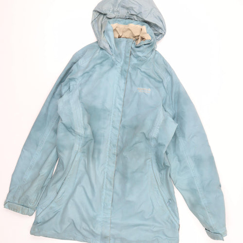 Regatta Women's Blue Waterproof Parka Jacket Size 10