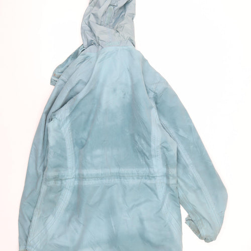 Regatta Women's Blue Waterproof Parka Jacket Size 10