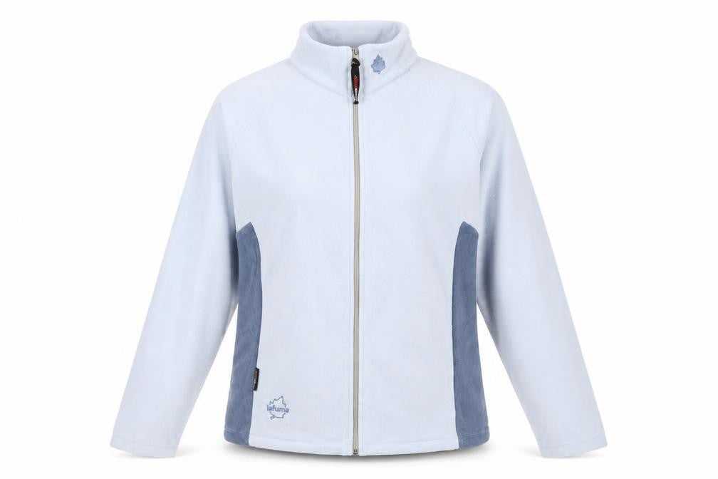 Front view of Lafuma Women's Blue Fleece Jacket S Hiking Outdoor