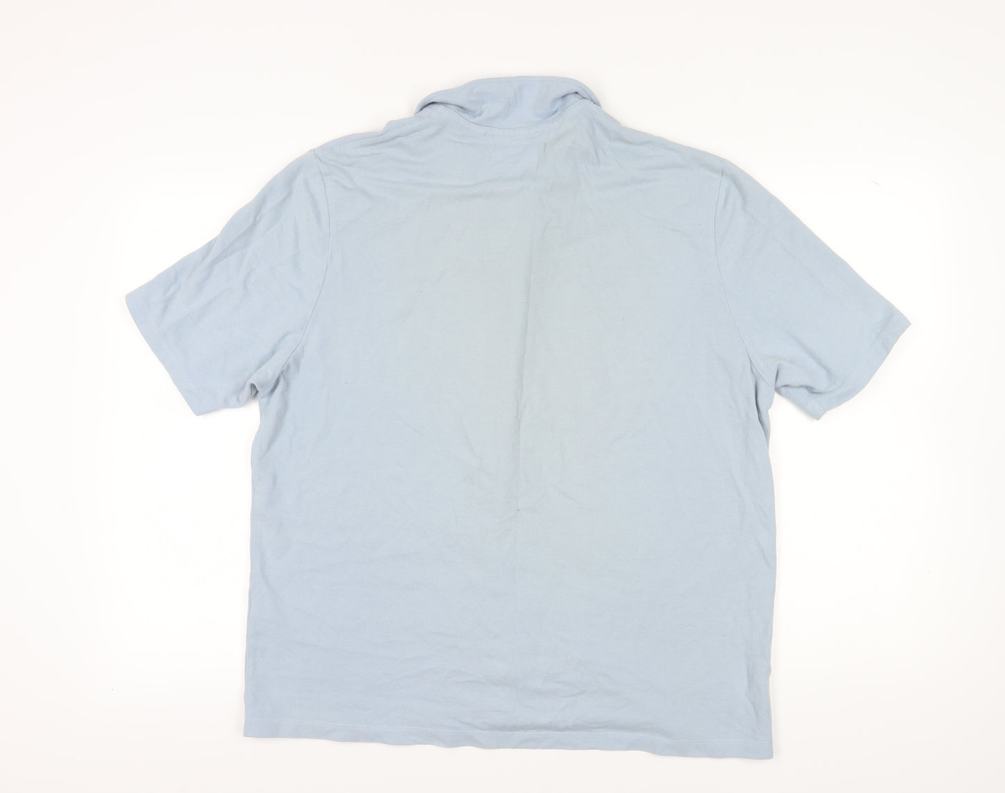 Collusion Men's Blue Button-Up Shirt, Size M, Casual