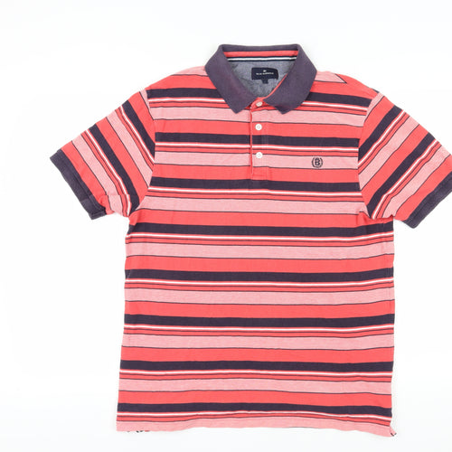 Marks & Spencer Men's Multicoloured Striped Polo