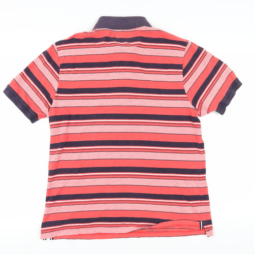 Marks & Spencer Men's Multicoloured Striped Polo