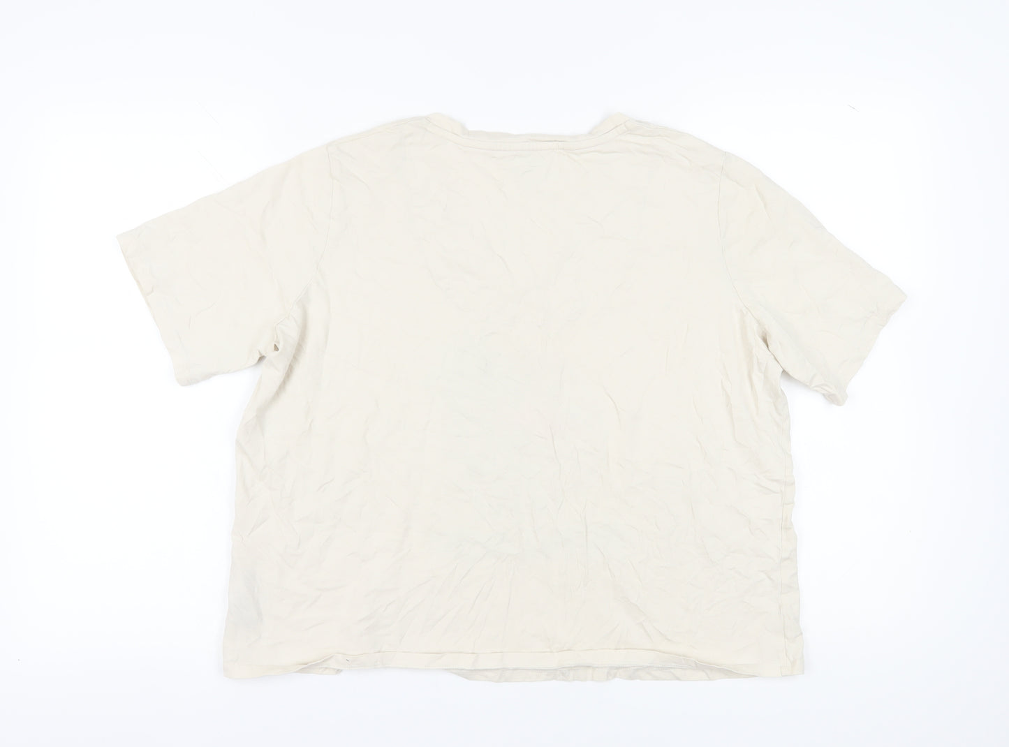 Marks & Spencer Women's XL Beige Peanuts T-Shirt