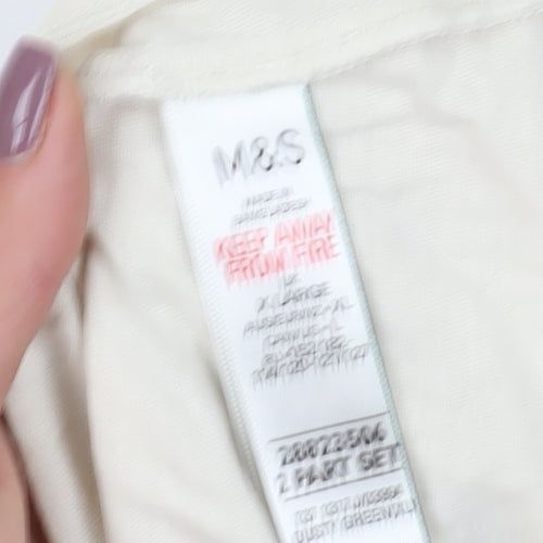 Marks & Spencer Women's XL Beige Peanuts T-Shirt