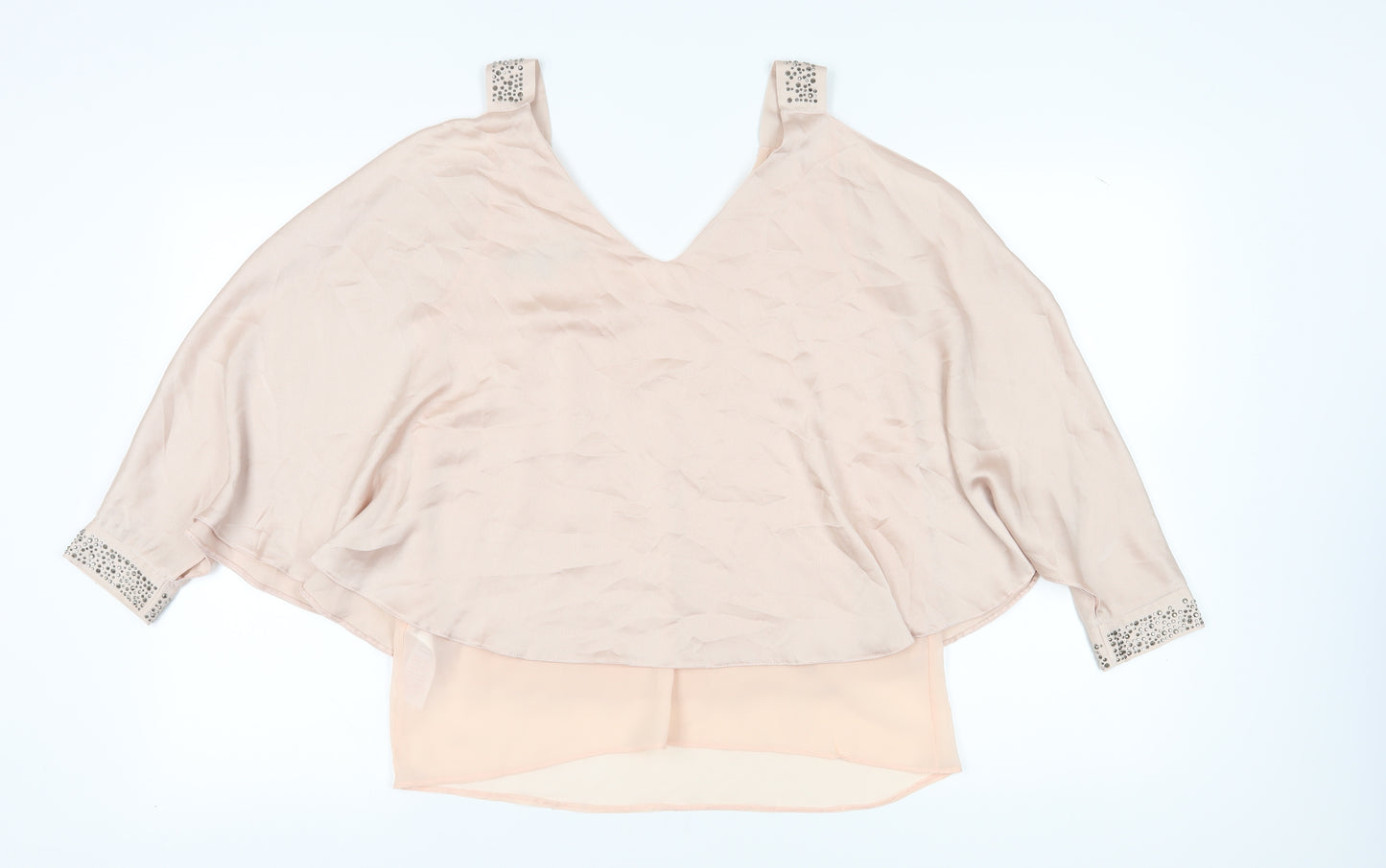 Star by Julien Macdonald Women's Beige Camisole Blouse M