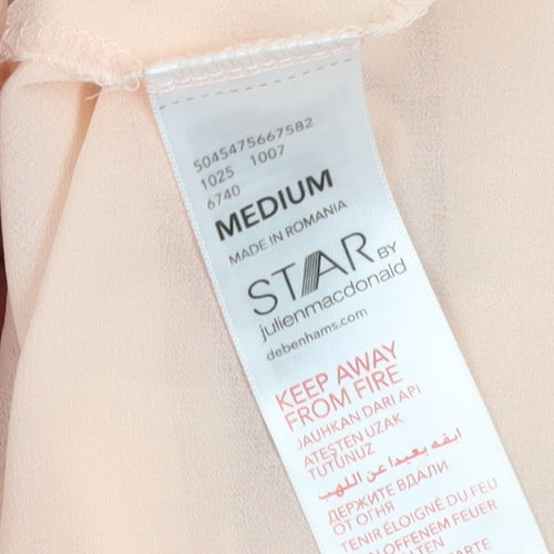 Star by Julien Macdonald Women's Beige Camisole Blouse M