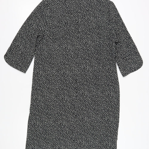 Marks and Spencer Women's Black Shift Dress Size 14