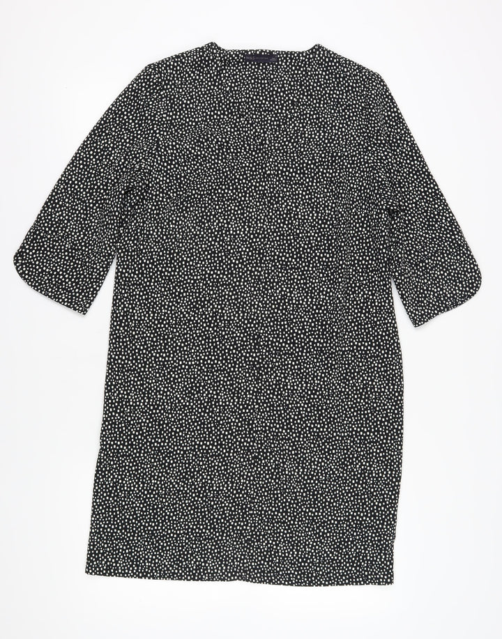 Marks and Spencer Women's Black Shift Dress Size 14