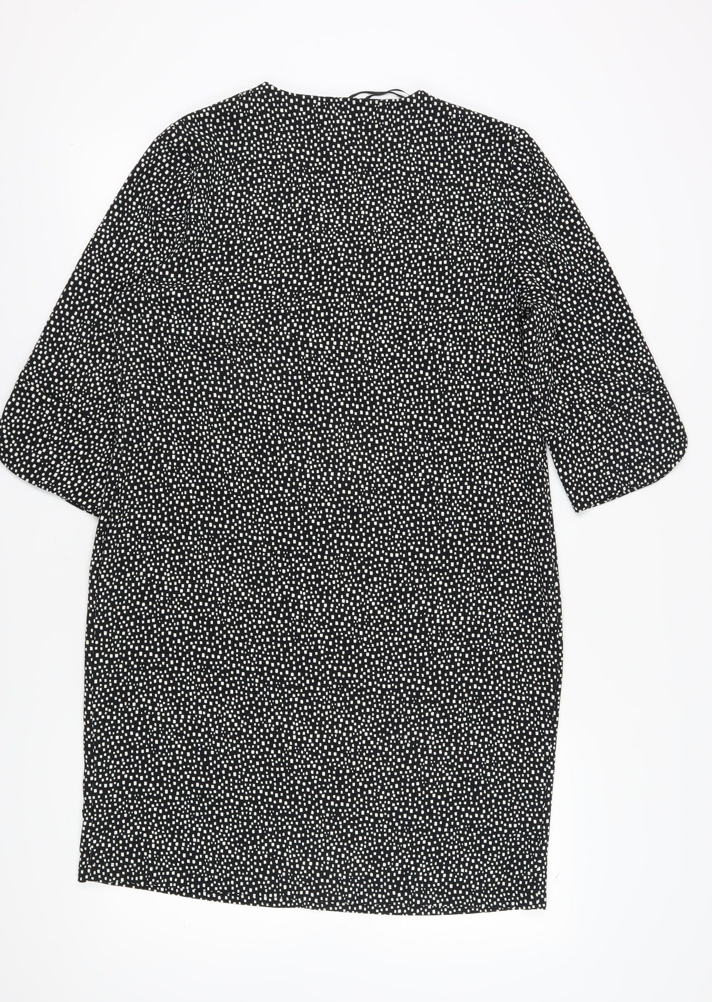 Marks and Spencer Women's Black Shift Dress Size 14