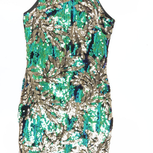 Quiz Women's Multicoloured Bodycon Mini Dress XS