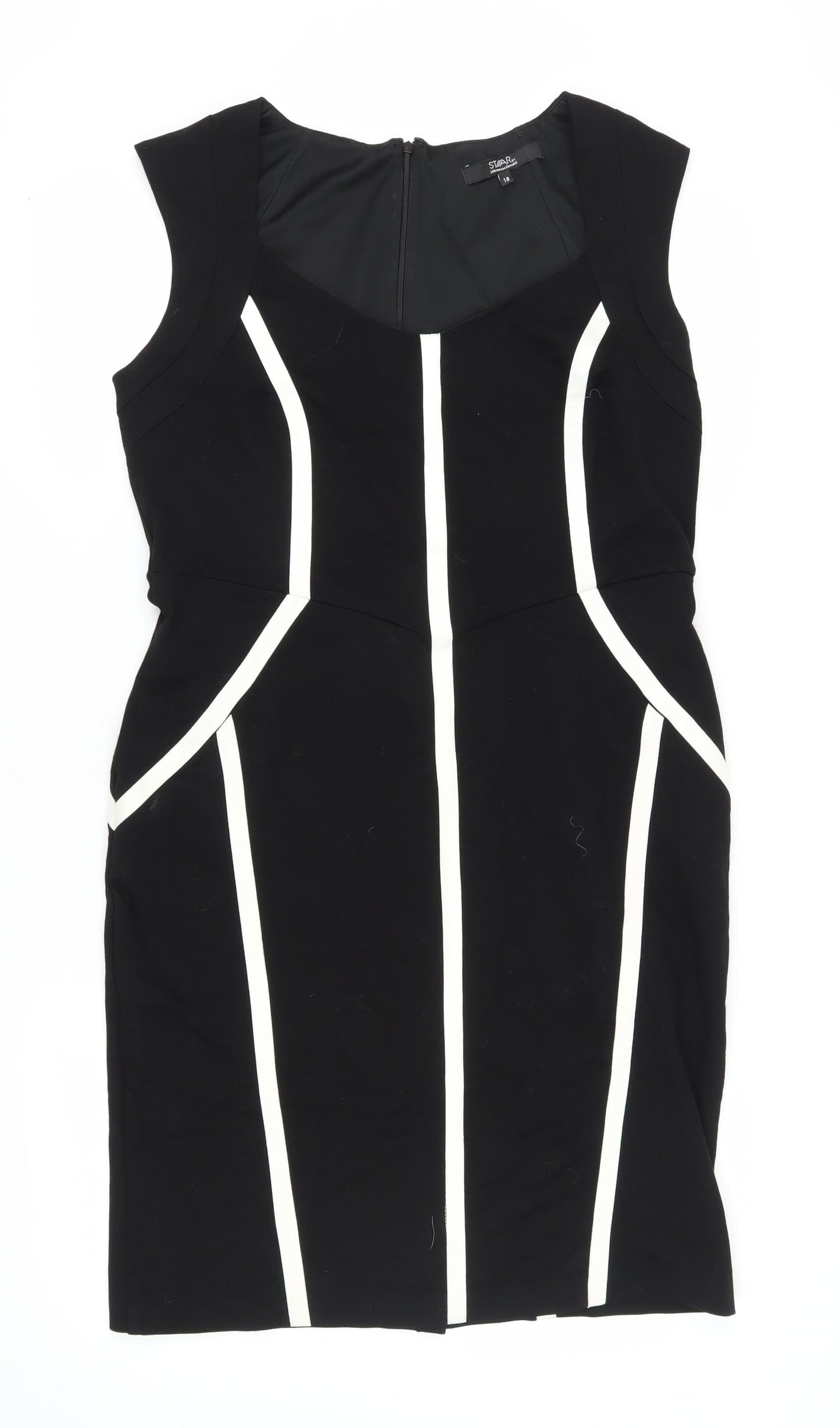 Star by Julien Macdonald Black Dress Size 18