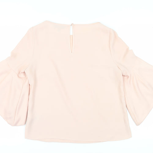 Coast Women's Pink Bell Sleeve Top Size 12