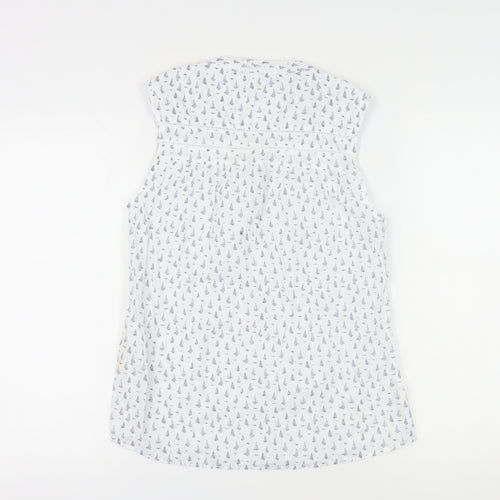 Mountain Warehouse Women's White Sailboat Blouse, UK 12