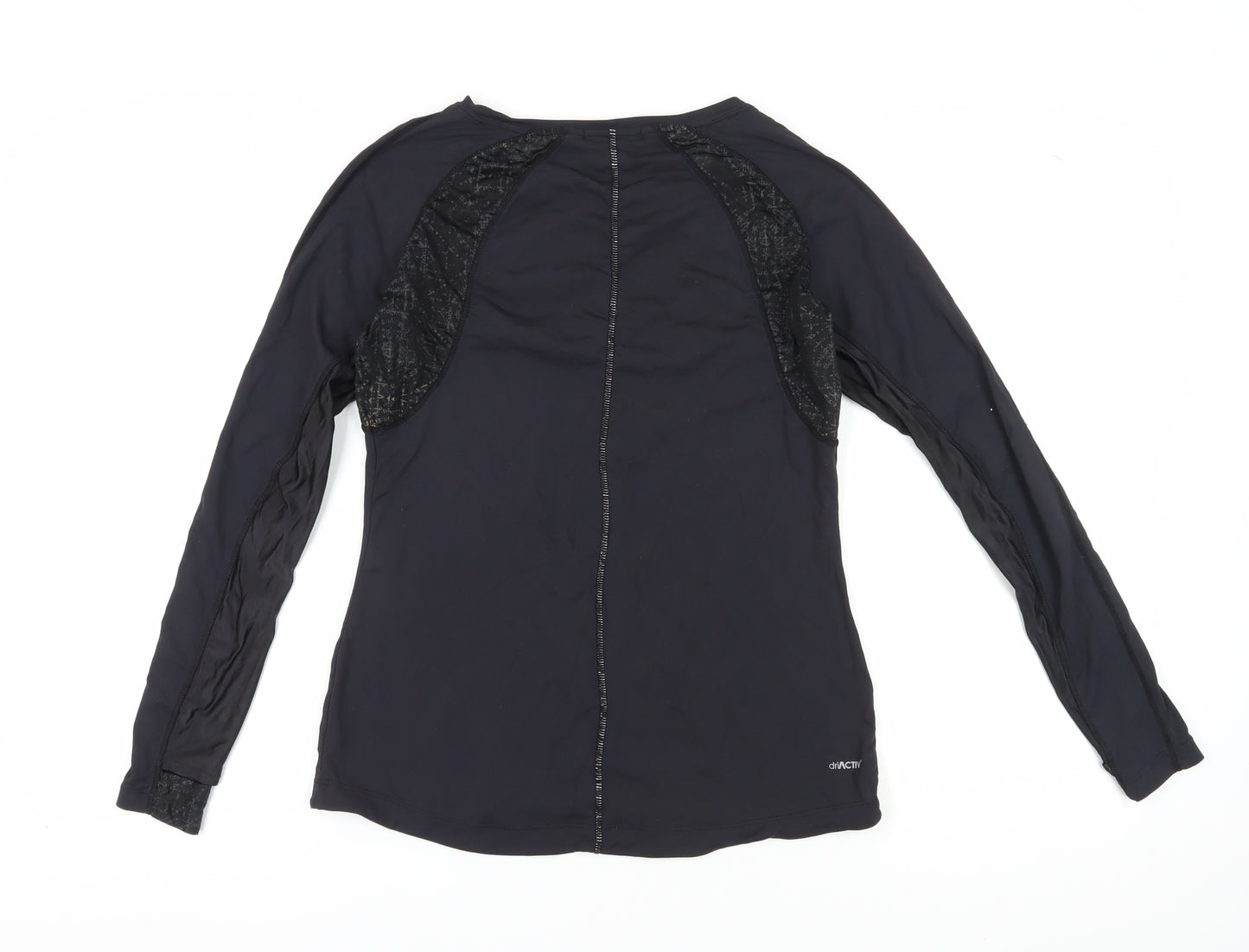 Elle Sport Women's Black Pullover Top Size 12