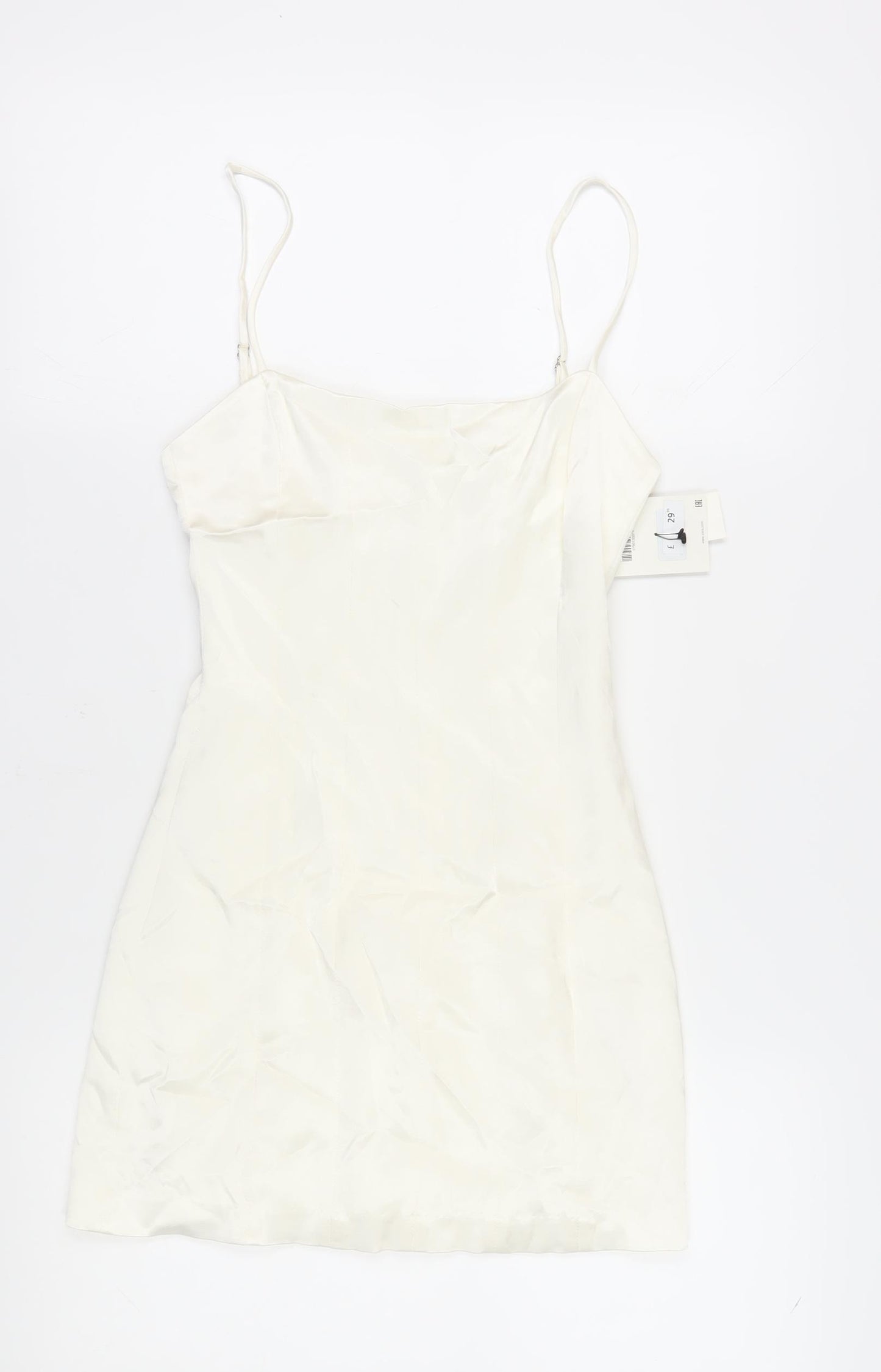Zara Women's Ivory XS Slip Dress, Party/Cocktail, New