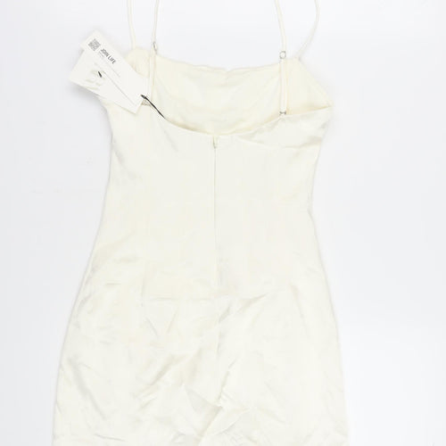 Zara Women's Ivory XS Slip Dress, Party/Cocktail, New
