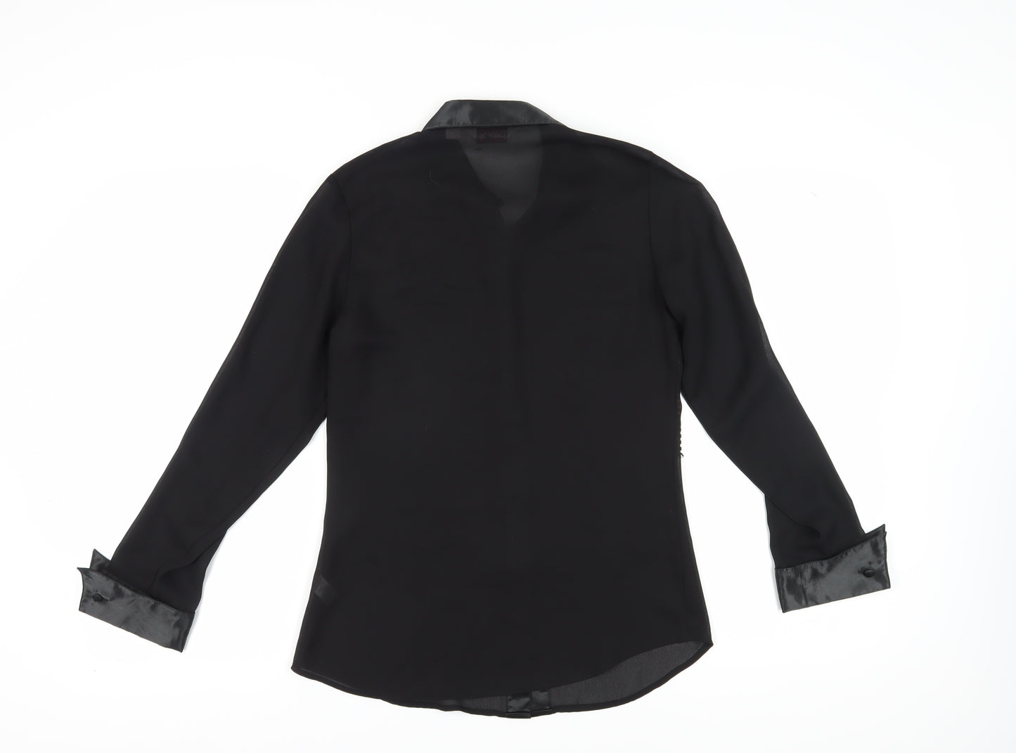 Kaleidoscope Black Button-Up Women's Size 10 Shirt