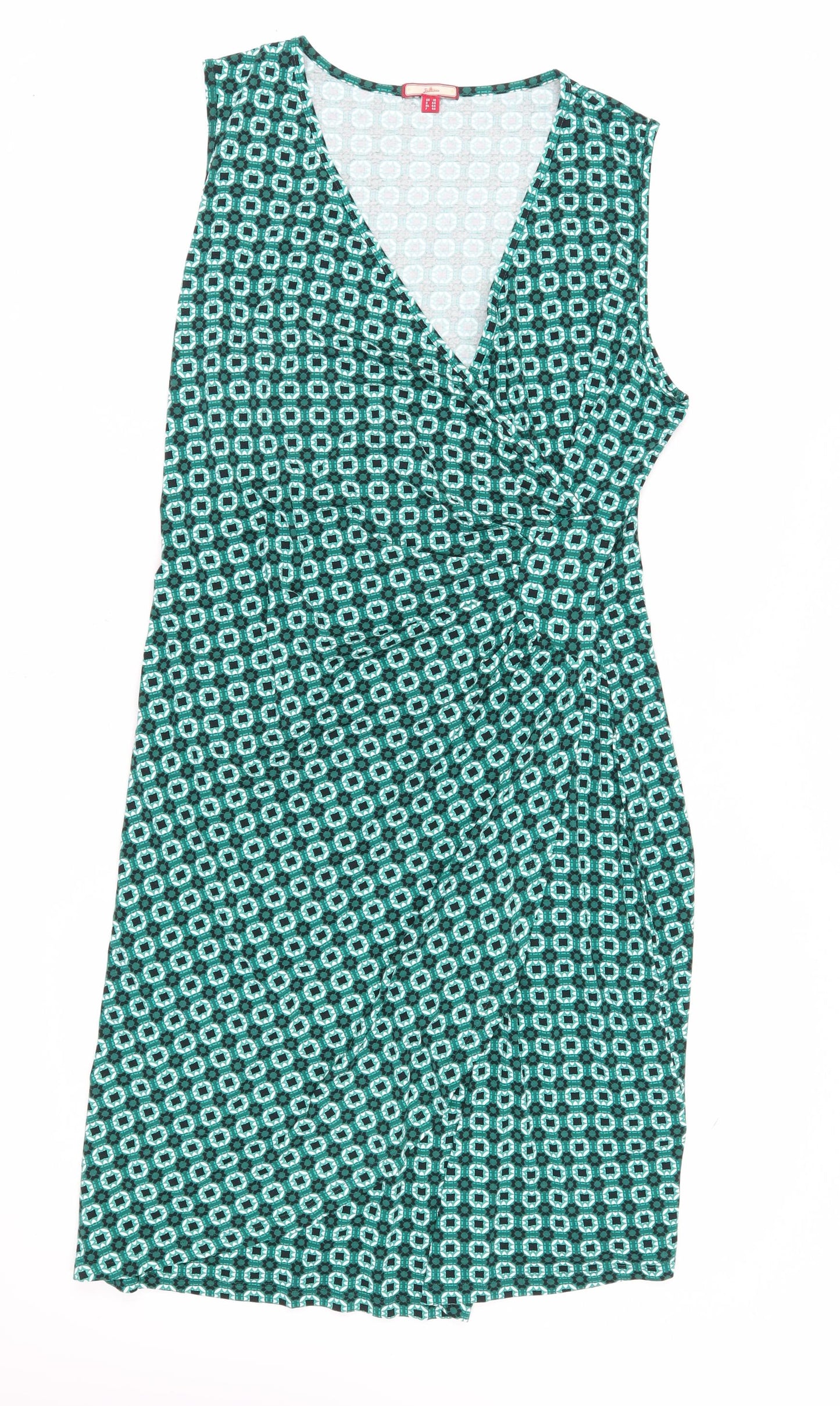 Joe Browns Women's Green Wrap Dress Size 18