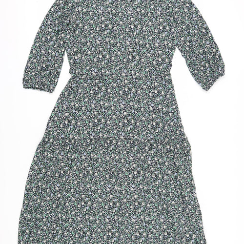 Marks and Spencer Women's Floral A-Line Midi Dress