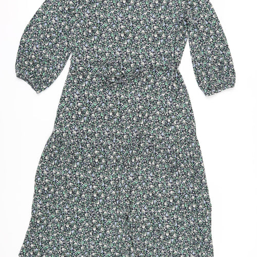 Marks and Spencer Women's Floral A-Line Midi Dress