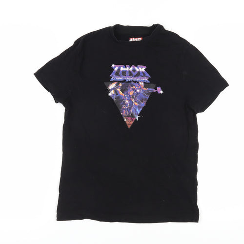 Marvel Thor Black Unisex T-Shirt XS - Movie Style