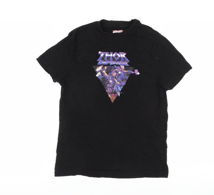 Marvel Thor Black Unisex T-Shirt XS - Movie Style