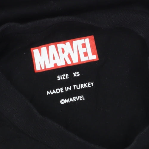 Marvel Thor Black Unisex T-Shirt XS - Movie Style