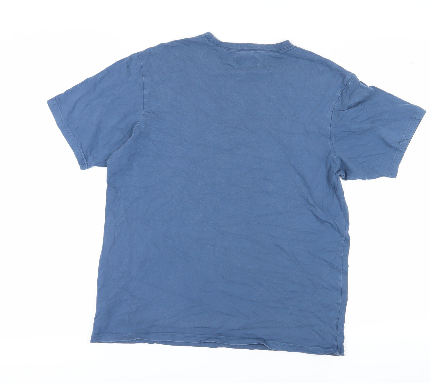 Columbia Men's Blue L Graphic Sports T-Shirt
