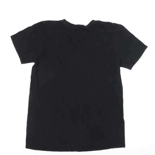 Friends Unisex Black M Basic T-Shirt, Short Sleeve