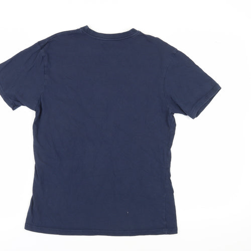 McKenzie Women's Blue Crew Neck T-Shirt Size 8