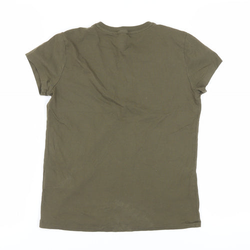 Ralph Lauren Women’s Green V-Neck T-Shirt XS
