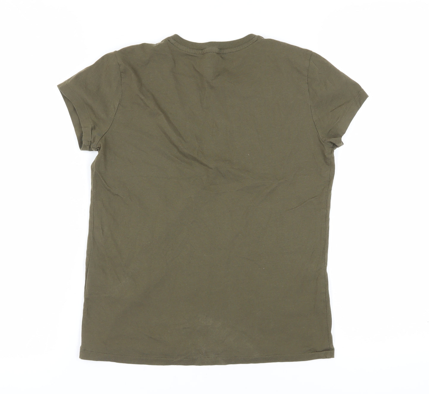 Ralph Lauren Women’s Green V-Neck T-Shirt XS
